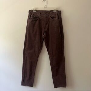 Bonobos Corduroy Pants in Deep Brown